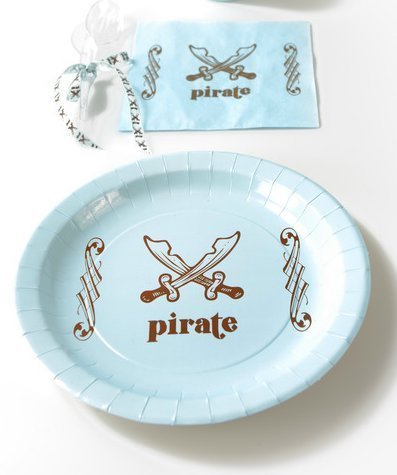 Set Piraten - Pappteller und Servietten